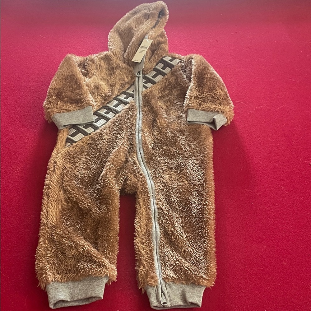 Star Wars GAP Brown Fleece Kids One Piece